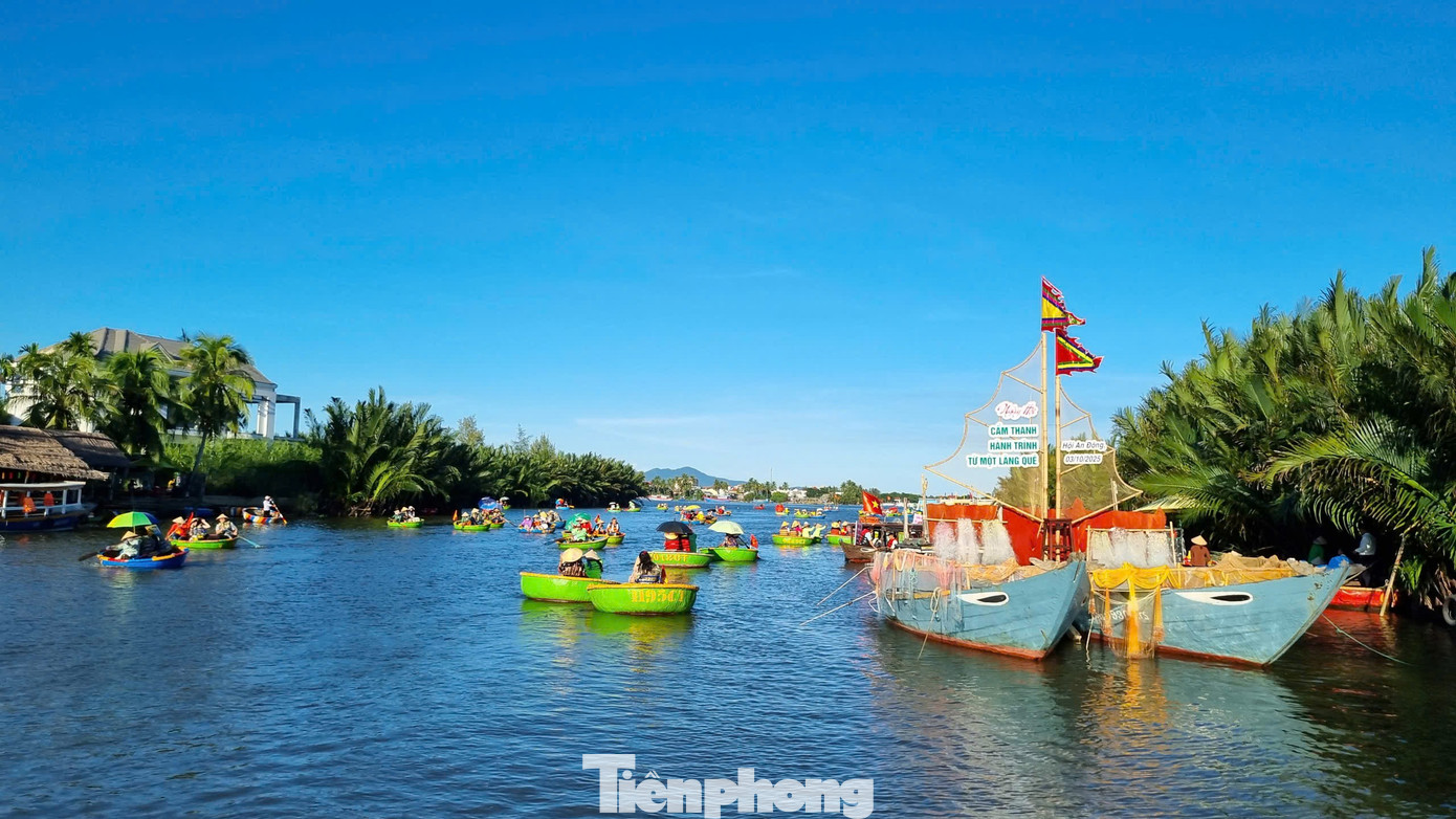 Cẩm Thanh (phường Hội An Đông, TP. Đà Nẵng) là đại diện duy nhất của Việt Nam lọt Top 50 ngôi làng đẹp nhất thế giới năm 2025. Ảnh: Hoài Văn. tp-rung-dua-cam-thanh-anh-hoai-van.jpg
