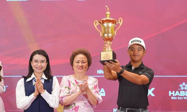 Nguyễn Trọng Hoàng: 'Chức vô địch Tiền Phong Golf Championship 2025 giúp tôi tự tin giành huy chương ở SEA Games 33'