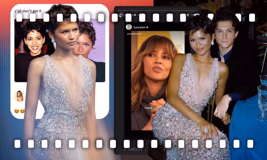 Emmy 2026: Zendaya "xin vía" Oscar từ Halle Berry, chính chủ phản ứng ra sao? 
