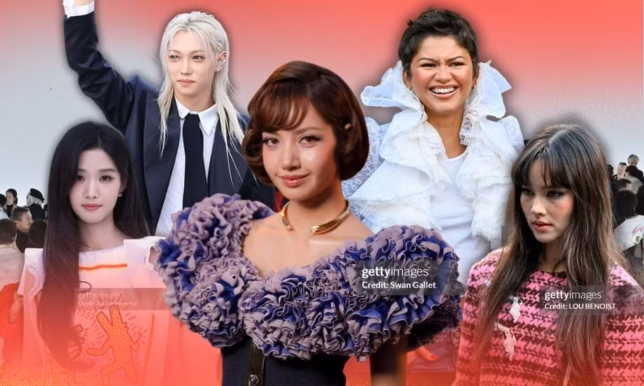 Louis Vuitton Xuân Hè 2027: Lisa BLACKPINK gây choáng, Zendaya giản dị đến lạ