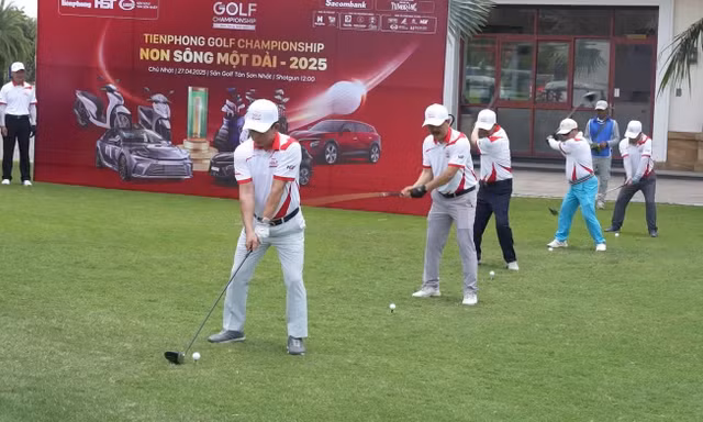 Khởi động Giải Tiền Phong Golf 'Non sông một dải' lần thứ 2: Tiếp nối hành trình tri ân