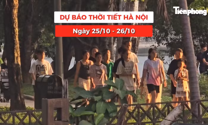 Bản tin Thời tiết Hà Nội (25 - 26/10): Nắng nóng hiếm gặp tiếp tục duy trì 