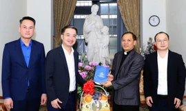 Bí thư Trung ương Đoàn Nguyễn Tường Lâm chúc mừng Giáng sinh thanh niên, đồng bào tôn giáo