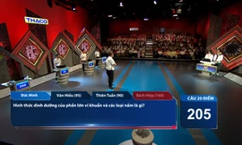 Lần đầu tiên trận thi quý Đường lên đỉnh Olympia có 5 thí sinh