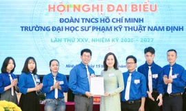 Hội nghị đại biểu Đoàn TNCS Hồ Chí Minh Trường Đại học Sư phạm Kỹ thuật Nam Định