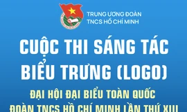 Phát động thi sáng tác biểu trưng (logo) Đại hội Đoàn toàn quốc lần thứ XIII