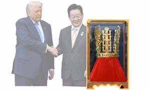 Ẩn ý từ những món quà độc đáo tặng Tổng thống Mỹ Trump 