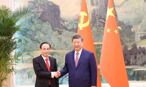 Đặc phái viên của Tổng Bí thư Tô Lâm hội kiến Tổng Bí thư, Chủ tịch Trung Quốc Tập Cận Bình