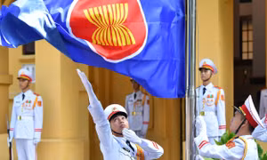 Lễ thượng cờ kỷ niệm 58 năm thành lập ASEAN