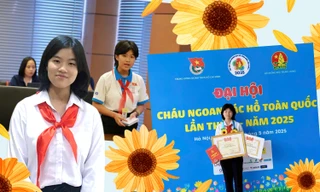 Chân dung nữ sinh 2K11 tham gia Đại hội Thi đua yêu nước toàn quốc lần thứ XI