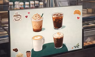 Tranh cãi chuỗi cà phê hoạt động tại Việt Nam nhưng thực đơn chỉ chuộng tiếng Anh