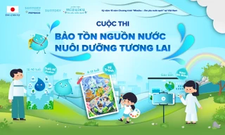 Cùng 'Mizuiku - Em yêu nước sạch' viết tiếp câu chuyện nuôi dưỡng nguồn nước cho thế hệ tương lai