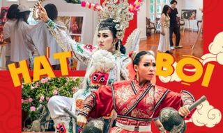 Họa sĩ 2K8 và hành trình sống cùng hát bội: Sau lớp mặt nạ là tâm hồn Việt rực rỡ