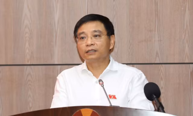 Phó Thủ tướng Nguyễn Văn Thắng phát biểu tại hội nghị. Ảnh: Xuân Tư.