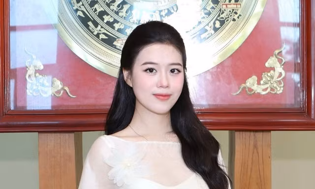 Nữ sinh ngành Kế toán xuất sắc giành giải Nhất Sinh viên Thanh lịch 2025