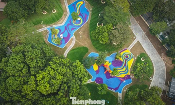 Công viên Nghĩa Đô Hà Nội sắp hoàn thiện với diện mạo mới hiện đại