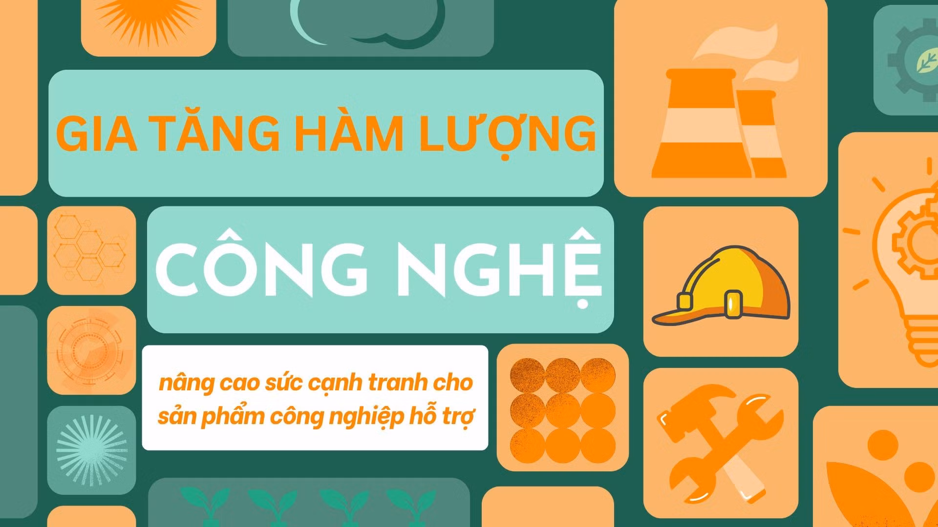 Gia tăng hàm lượng công nghệ, nâng cao sức cạnh tranh cho sản phẩm công nghiệp hỗ trợ