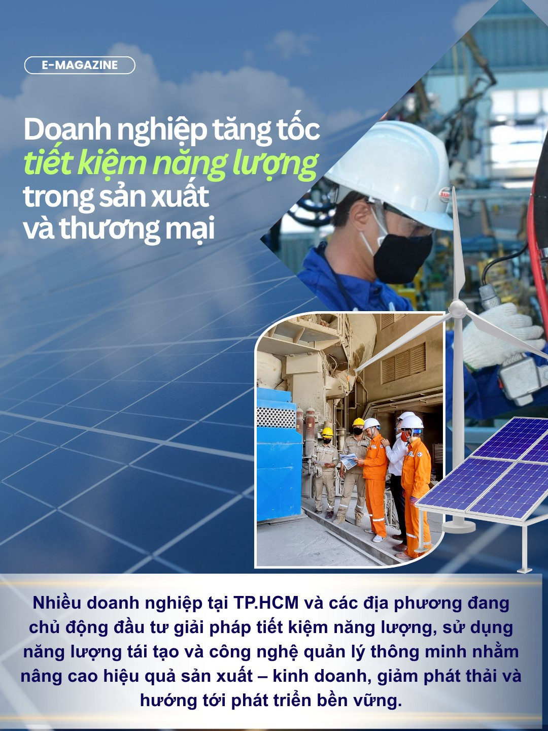 Doanh nghiệp tăng tốc tiết kiệm năng lượng trong sản xuất và thương mại