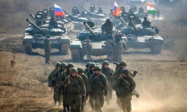 Ukraine nói hàng trăm binh sĩ Nga được điều đến Belarus