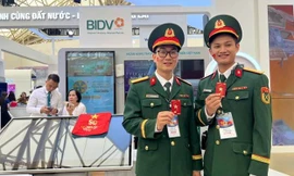 Gần 10 nghìn người thăm gian hàng BIDV tại triển lãm 80 năm thành tựu đất nước