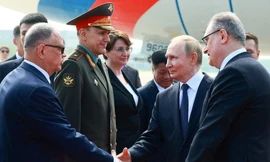 Tổng thống Nga bắt đầu chuyến thăm Trung Quốc