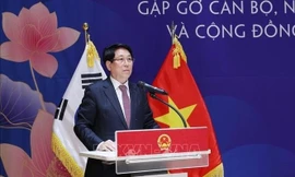 Chủ tịch nước gặp mặt Cộng đồng người Việt Nam tại Đông Nam Hàn Quốc