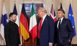 Các lãnh đạo châu Âu đến Mỹ tìm hướng giải quyết xung đột Nga - Ukraine