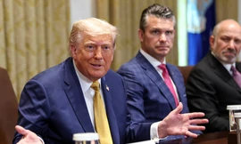 Tổng thống Donald Trump dự cuộc họp hiếm hoi với toàn bộ chỉ huy quân đội Mỹ