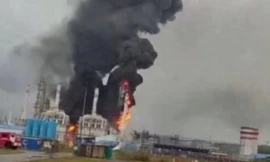 Máy bay không người lái Ukraine đe dọa nhà máy điện hạt nhân Nga