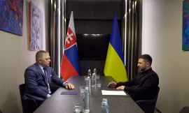 Tổng thống Ukraine gặp Thủ tướng Slovakia dù có nhiều bất đồng