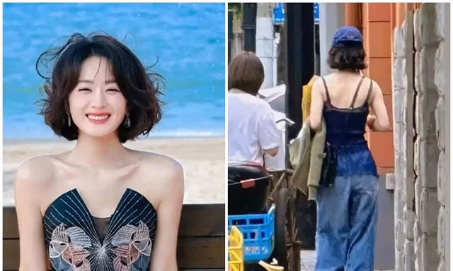 Triệu Lệ Dĩnh khoe vẻ giản dị 'bắt mắt' trên đường phố Thượng Hải
