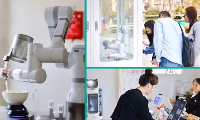 Trải nghiệm nhà hàng robot AI của Trung Quốc
