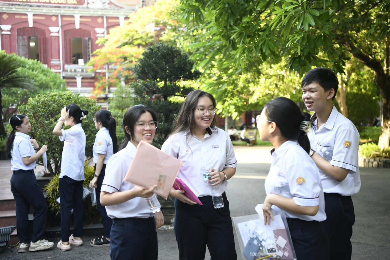 Thí sinh thi tốt nghiệp THPT năm 2025. Ảnh: Như Ý 1-7612.jpg