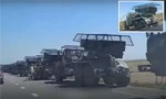 Hệ thống phóng loạt BM-21 Grad của Nga xuất hiện với kiểu dáng lạ lẫm
