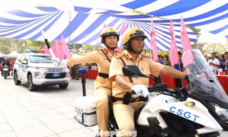Tuổi trẻ Công an TPHCM ra quân cao điểm phòng chống tội phạm dịp Tết