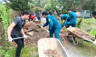 Hồ Dầu Tiếng nâng mức xả lũ đến 200 m3/s