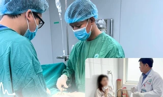 Cứu sống người phụ nữ bị dao đâm thủng cổ