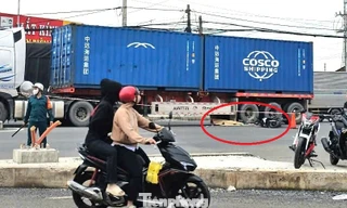 Nữ công nhân tử vong khi đi làm, chồng thoát nạn trong gang tấc