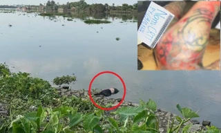 Phát hiện thi thể người đàn ông xăm trổ trôi trên sông Sài Gòn