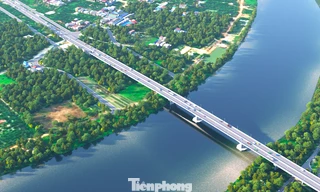 Hình ảnh cầu vượt sông Sài Gòn trước ngày thông xe kỹ thuật