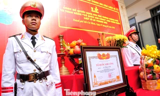 Cấp bằng Tổ quốc ghi công cho thiếu tá công an hy sinh khi bắt ‘cát tặc’