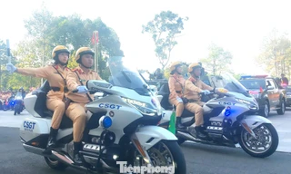 Ngắm dàn khí tài ra quân trấn áp tội phạm dịp Tết Bính Ngọ 2026 tại TPHCM