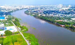 Vị trí dự kiến xây 3 cầu vượt sông Sài Gòn nối Bình Dương cũ - TPHCM