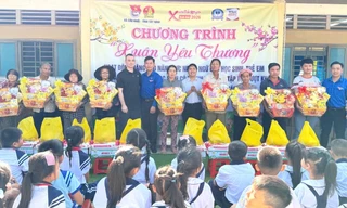 Thanh niên TPHCM chăm lo Tết cho người dân, thiếu nhi vùng biên