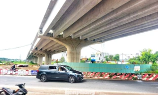 Lộ diện cầu vượt Vành đai 3 đầu tiên qua đường đô thị ở TPHCM