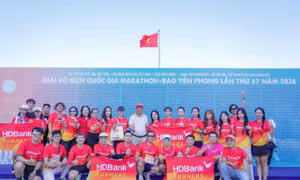 HDBank Runners và dấu ấn bền bỉ tại Tiền Phong Marathon 2026