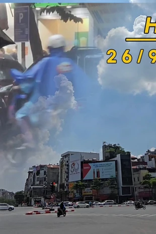 Cuối tuần Hà Nội nhiều mây, có mưa cục bộ trời mát