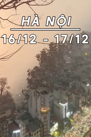 Hà Nội không mưa, âm u trời rét