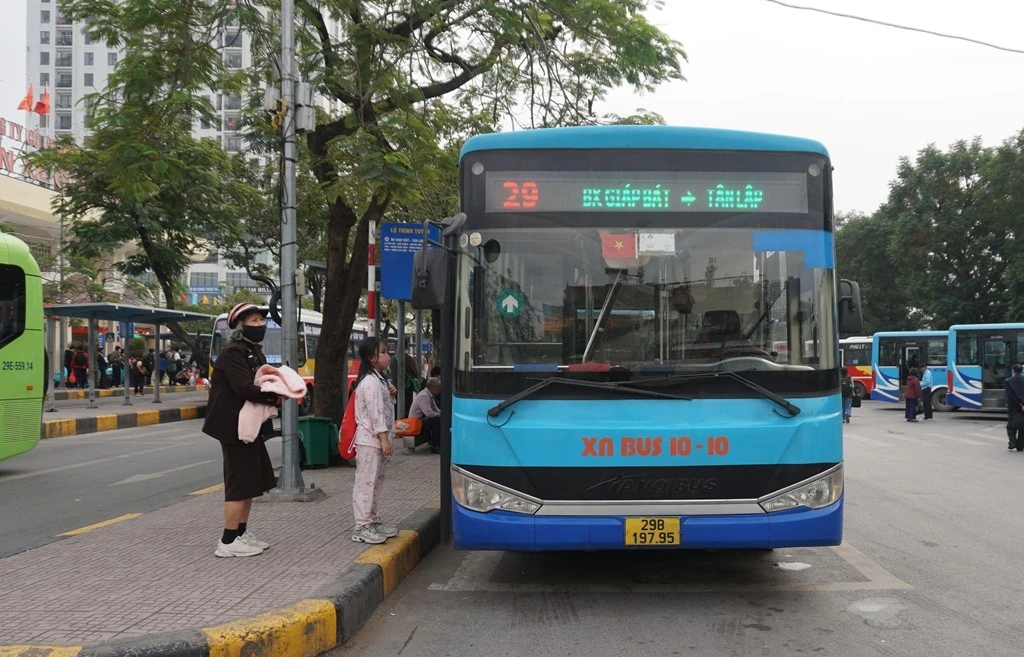Hà Nội điều chỉnh hoạt động xe buýt trong dịp Tết Nguyên đán 2024