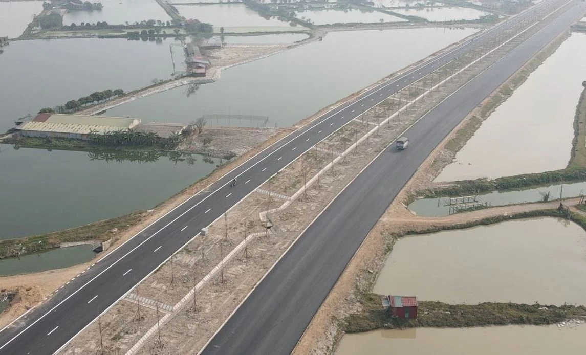 Hà Nội thông xe thêm 7km đường trục phía Nam, phục vụ giao thông dịp Tết 2026